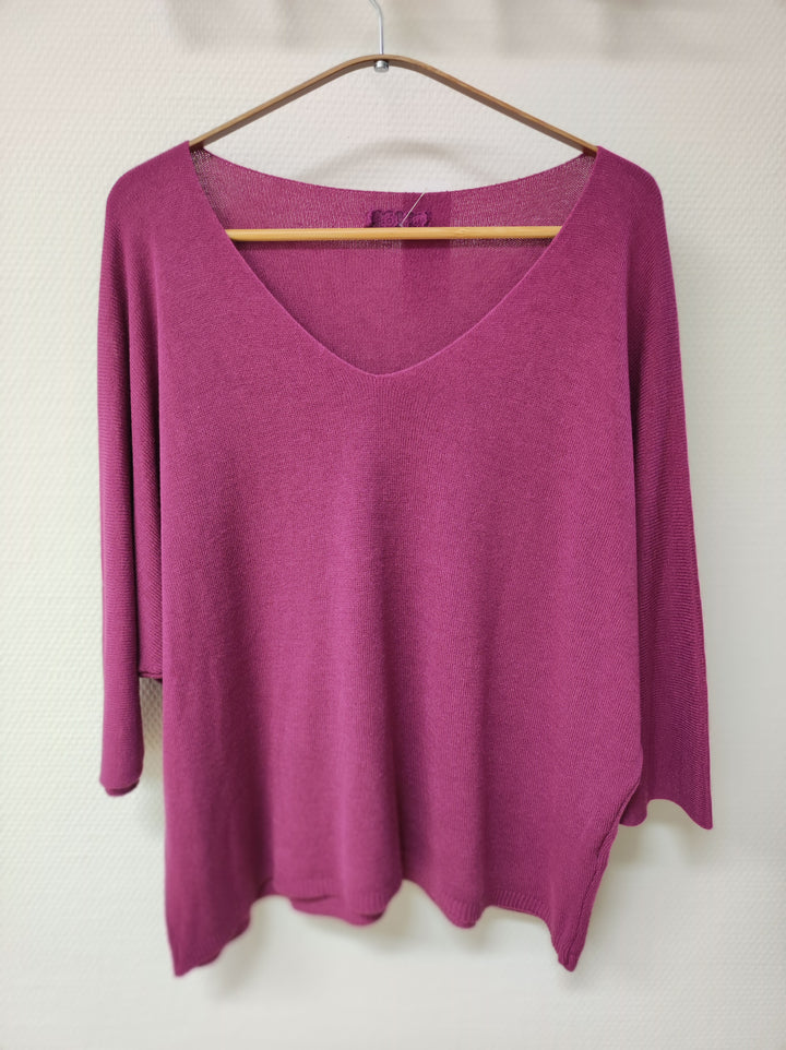Shirt - Feinstrick Pulli - 3 Farben