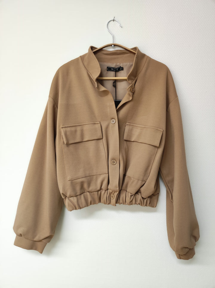 Jacke hellbraun L/XL