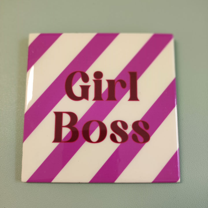 Fliese - Deko-Hänger GIRL BOSS