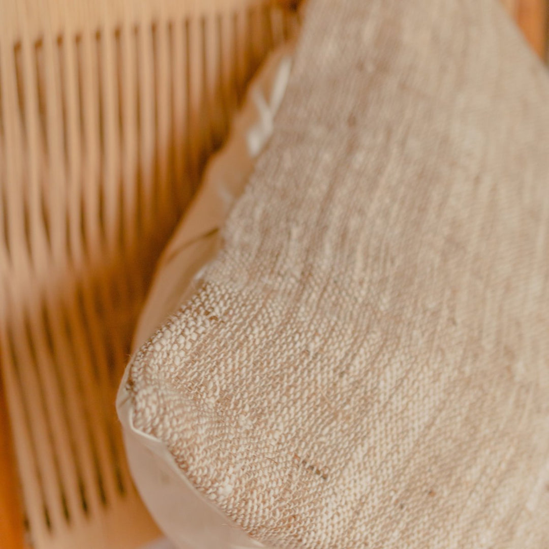 Handgewebter Kissenbezug LANGIT - Boho Dekokissen - Sofakissen