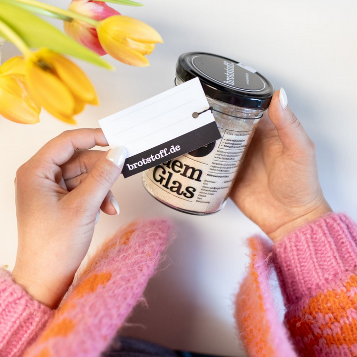 Das Brot aus dem Glas - Geschenkbox KLEINES DANKESCHÖN - 3x 2er Set wählbar
