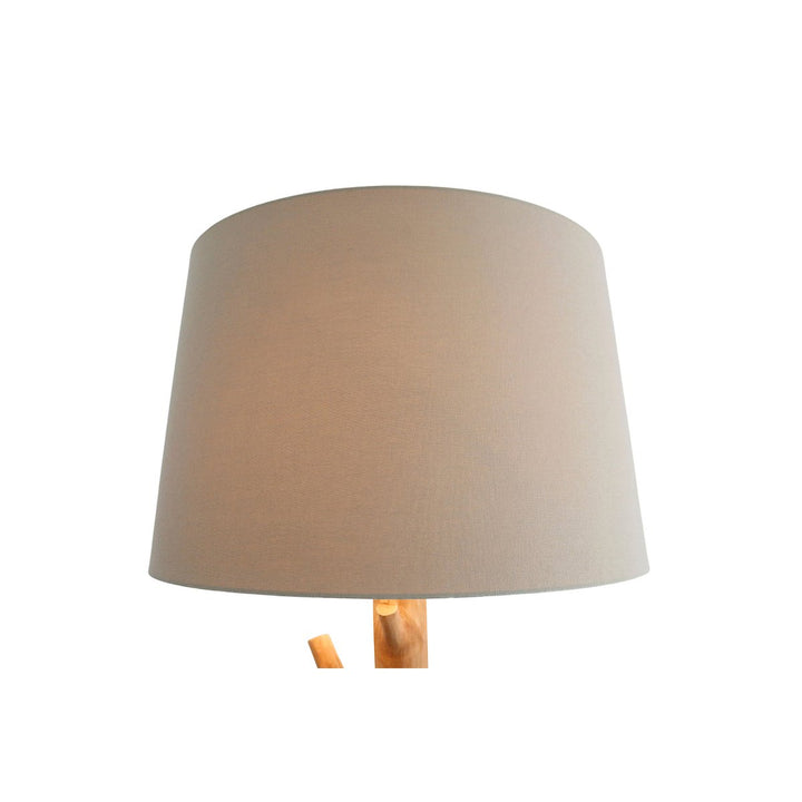 Stehleuchte BREEZE - Deko Lampe - Leinen/Treibholz Natur 175cm
