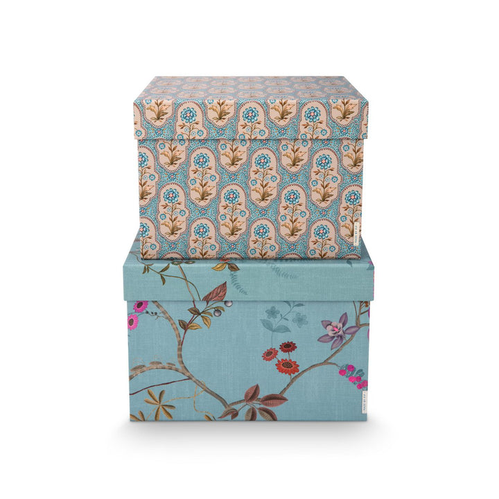 Schachteln BLOOMING TALES - Aufbewahrungsboxen 2er Set