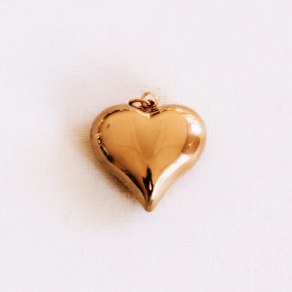 Charm HEART Gold - Kettenanhänger