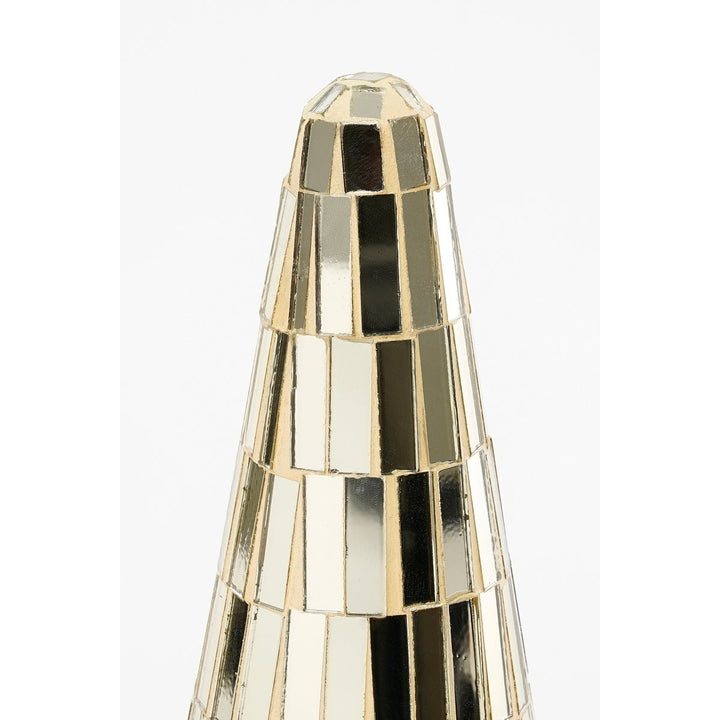 Weihnachtsbaum "Disco" – H41 x Ø18 cm – Glas – Gold