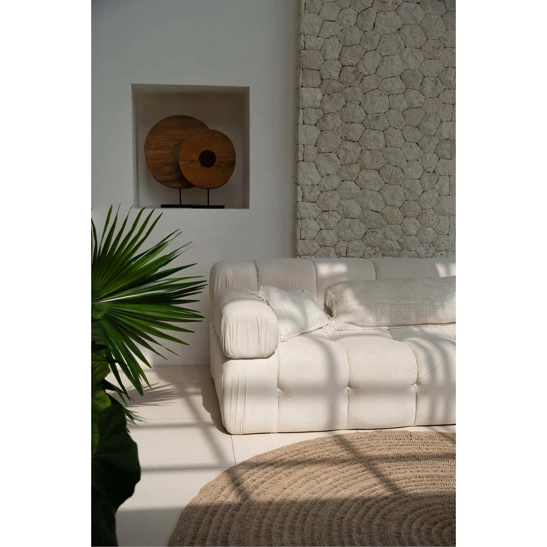 OH MY GEE Kissenbezug - Creme 35x100