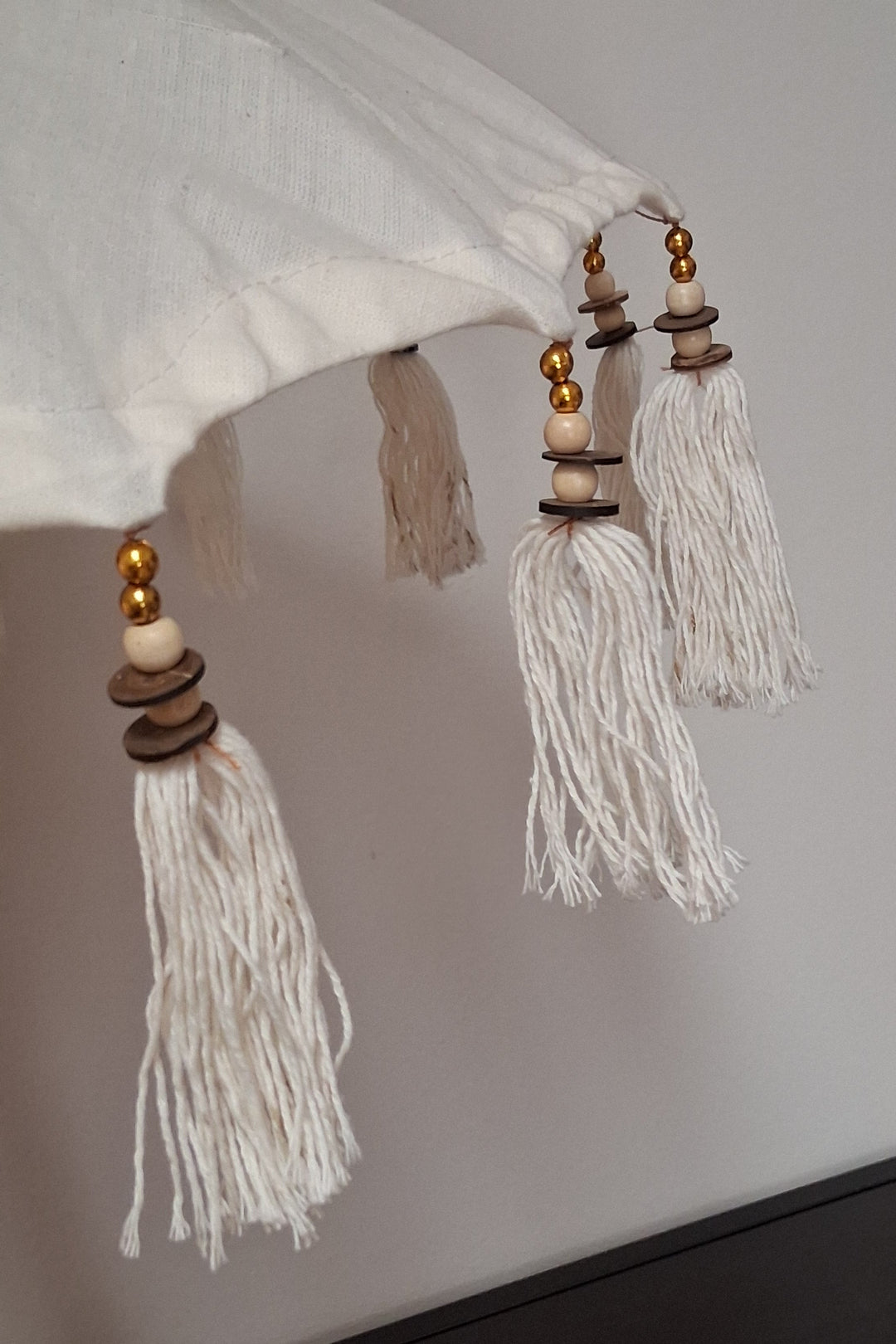 Deko Sonnenschirm - Bali Deko - Bohostil Schirm - Tischschirm 70cm