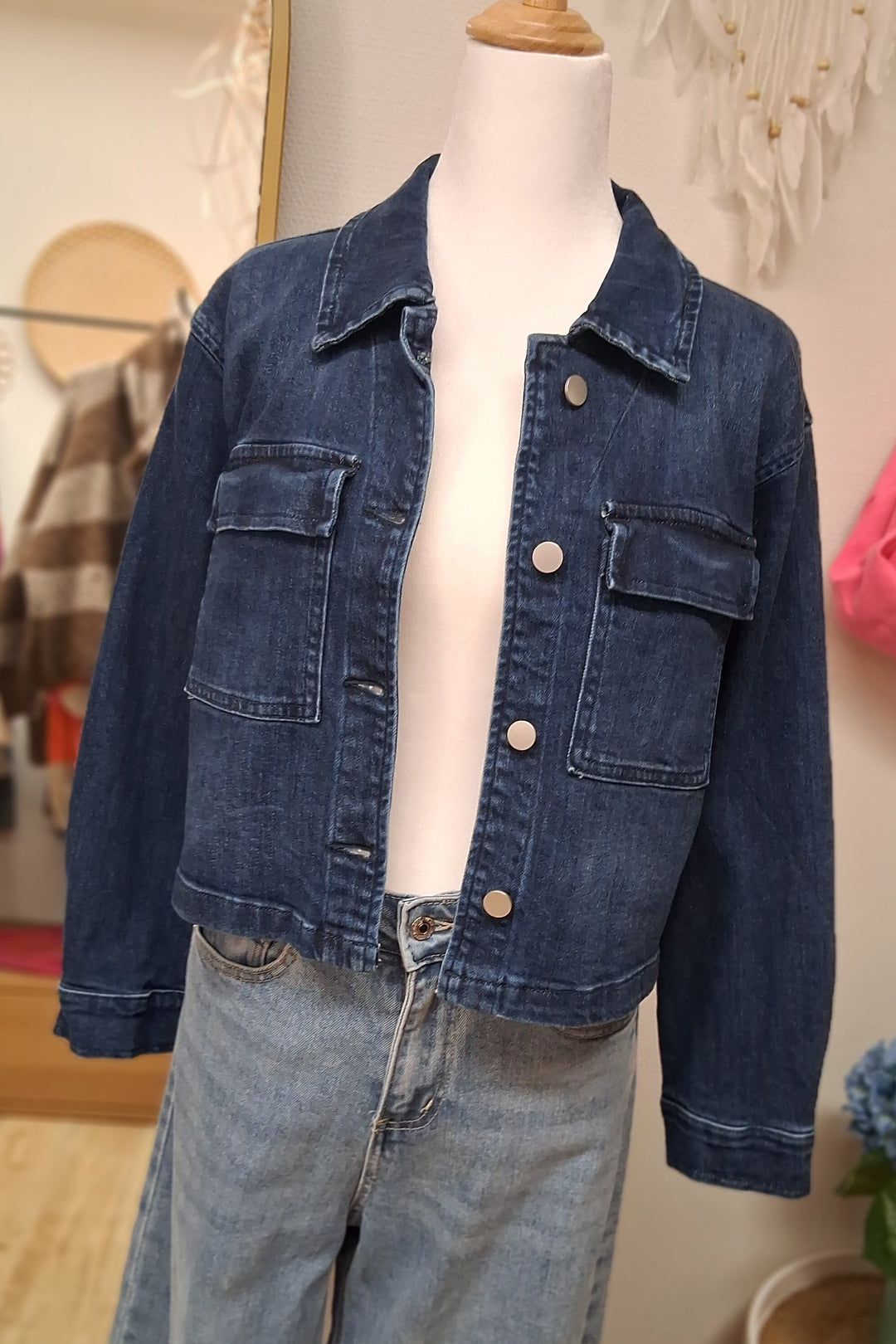 Jeansjacke - Blue Denim - S/M