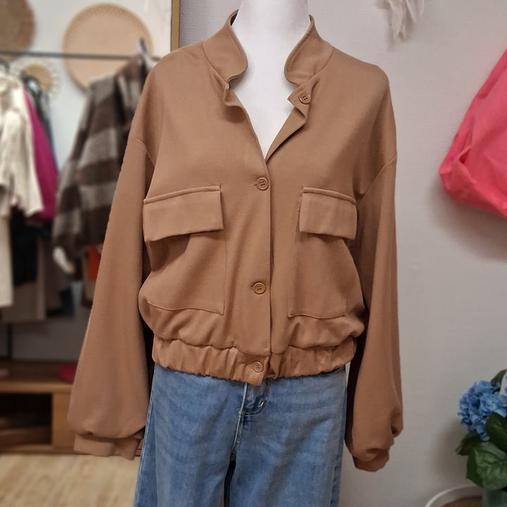 Jacke hellbraun L/XL