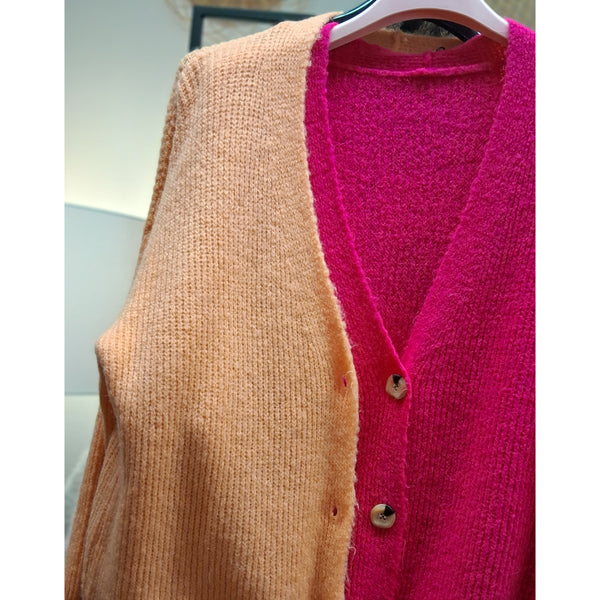 Cardigan - Strickjacke - 2 Farben