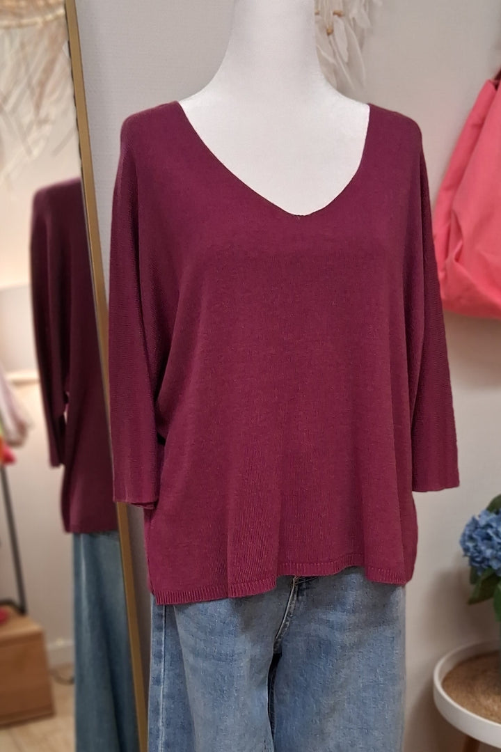 Shirt - Feinstrick Pulli - 3 Farben