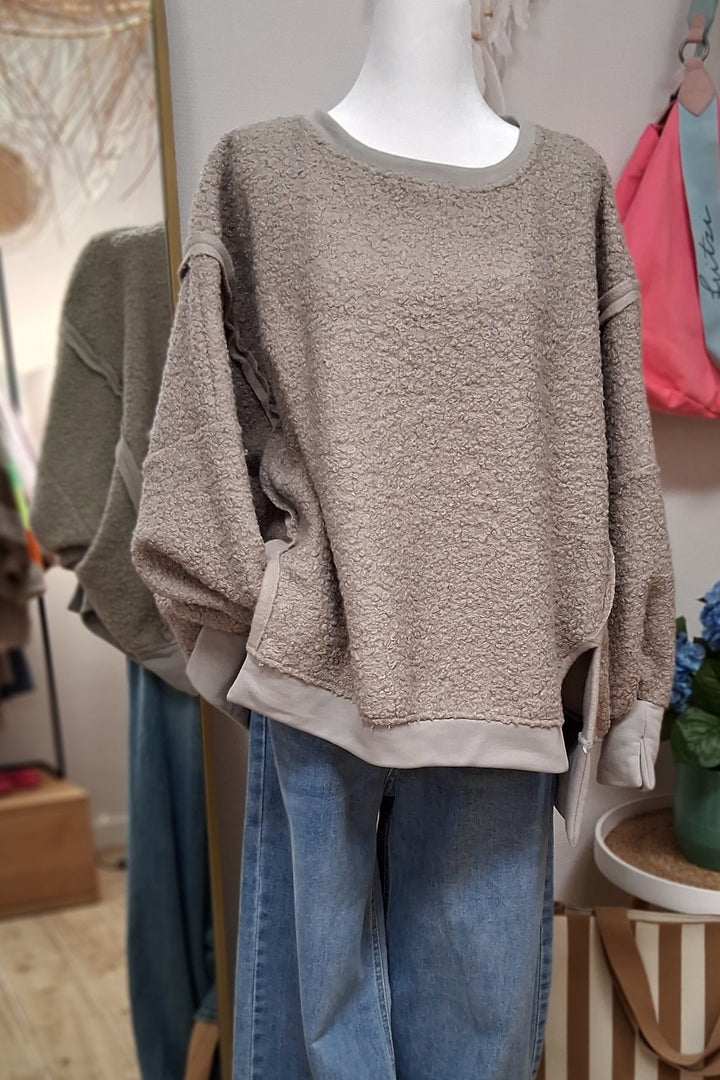 Pullover TEDDY - Oversize Sweater - 4 Farben