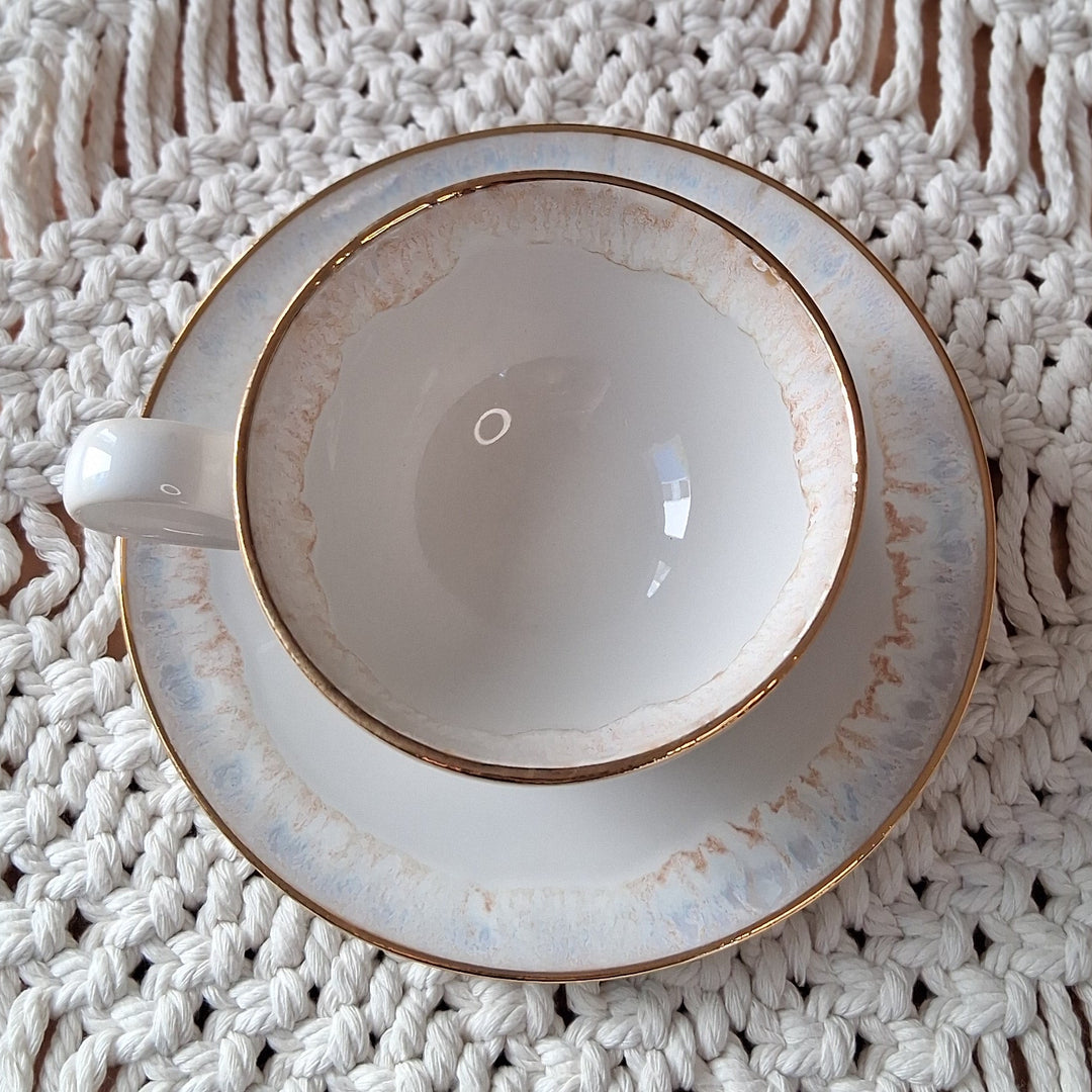 Teetasse mit Untertasse TAORMINA, Casafina
