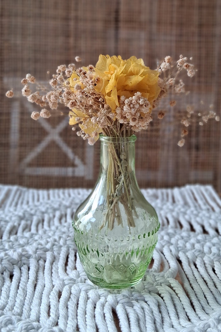 Mini Glasvase MILANO - Vintage Flaschenvase - 2 Varianten