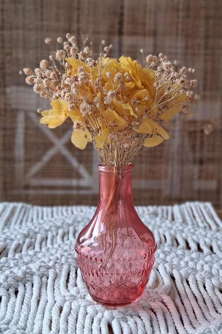 Mini Glasvase MILANO - Vintage Flaschenvase - 2 Varianten