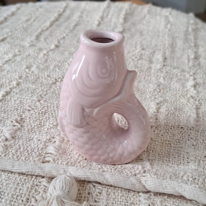 Deko Vase FISH - Kerzenhalter oder Blumenvase