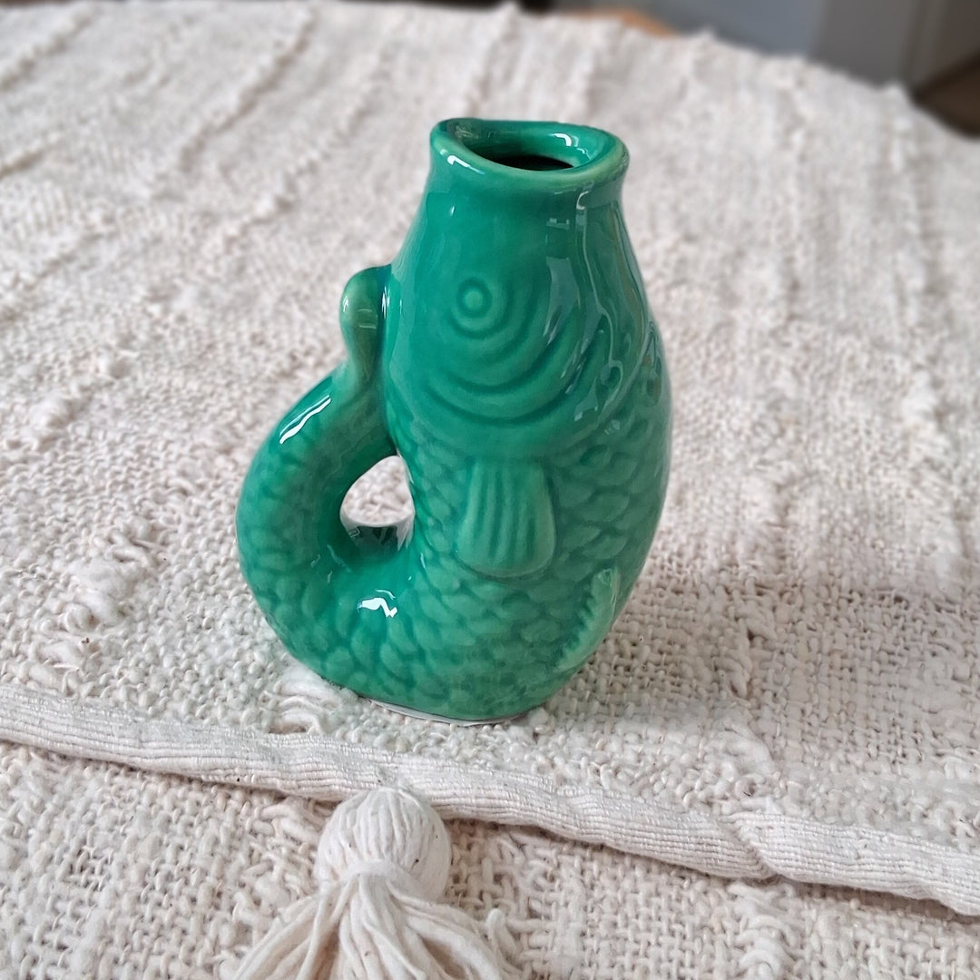 Deko Vase FISH - Kerzenhalter oder Blumenvase
