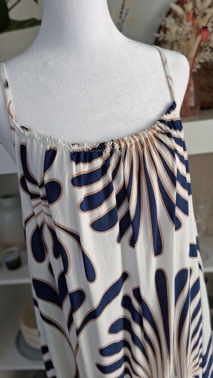 Maxi Trägerkleid