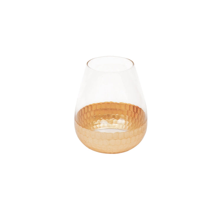 Vase mit Goldboden Klein – Elegante Dekovase für moderne Wohnräume