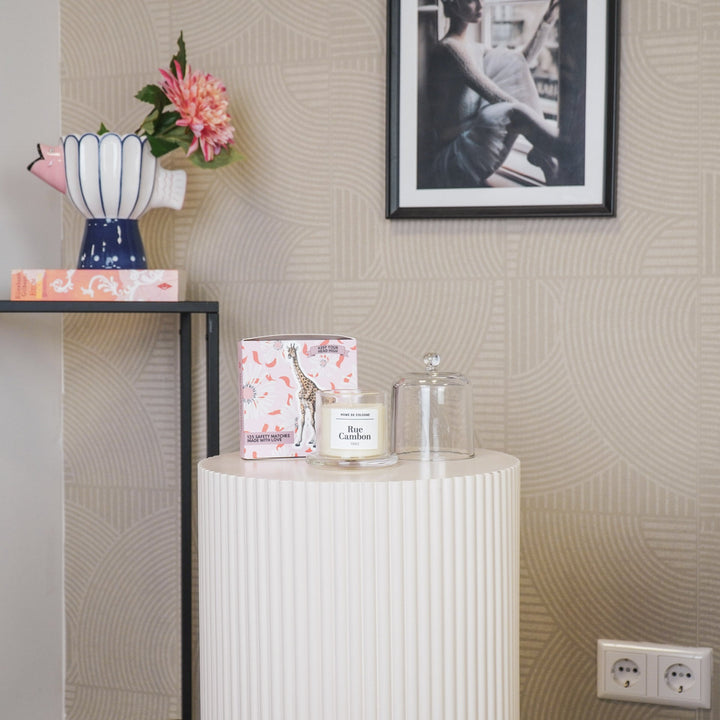 Duftkerze in Glaskuppel - Rue Cambon Paris