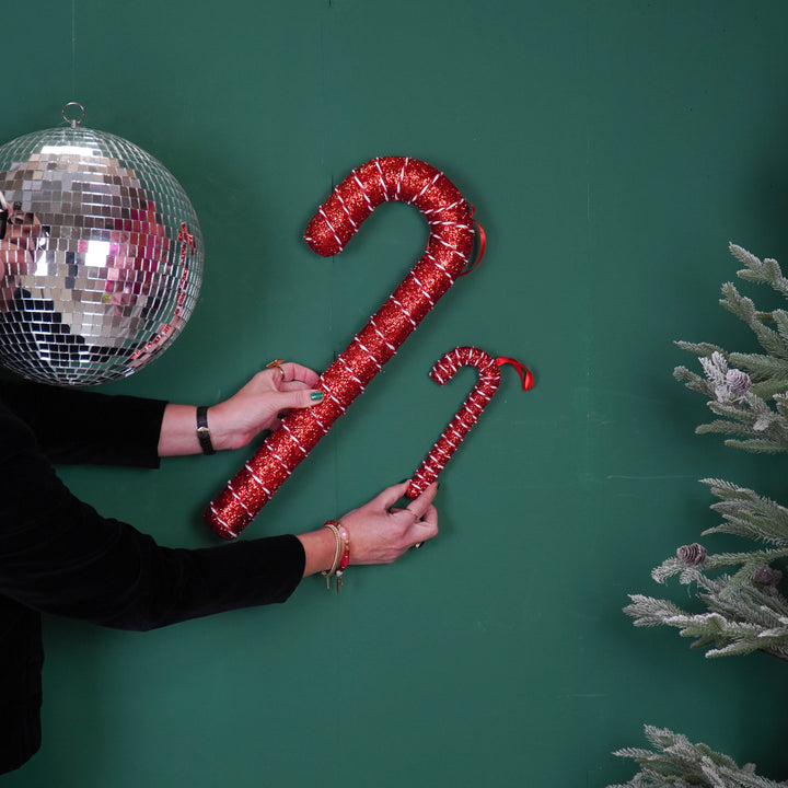 Candy Cane - Weihnachtsdekoration - Rot - 21cm