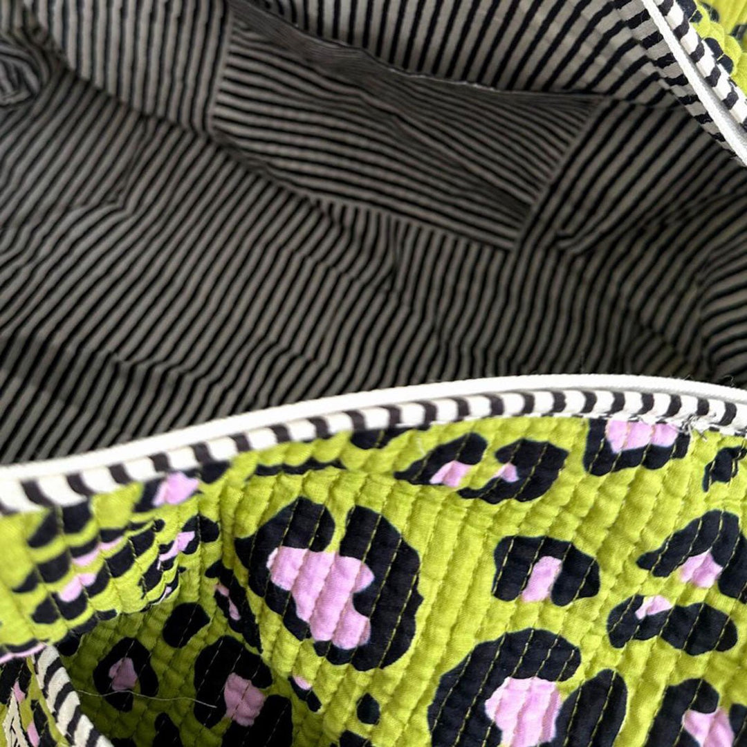 Baumwolltasche "Oh Leo - cosmic green"