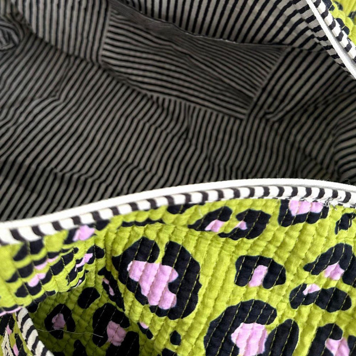 Baumwolltasche "Oh Leo - cosmic green"