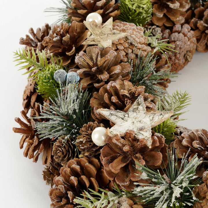 Kranz - Weihnachtsdeko mit Zapfen - Ø50cm
