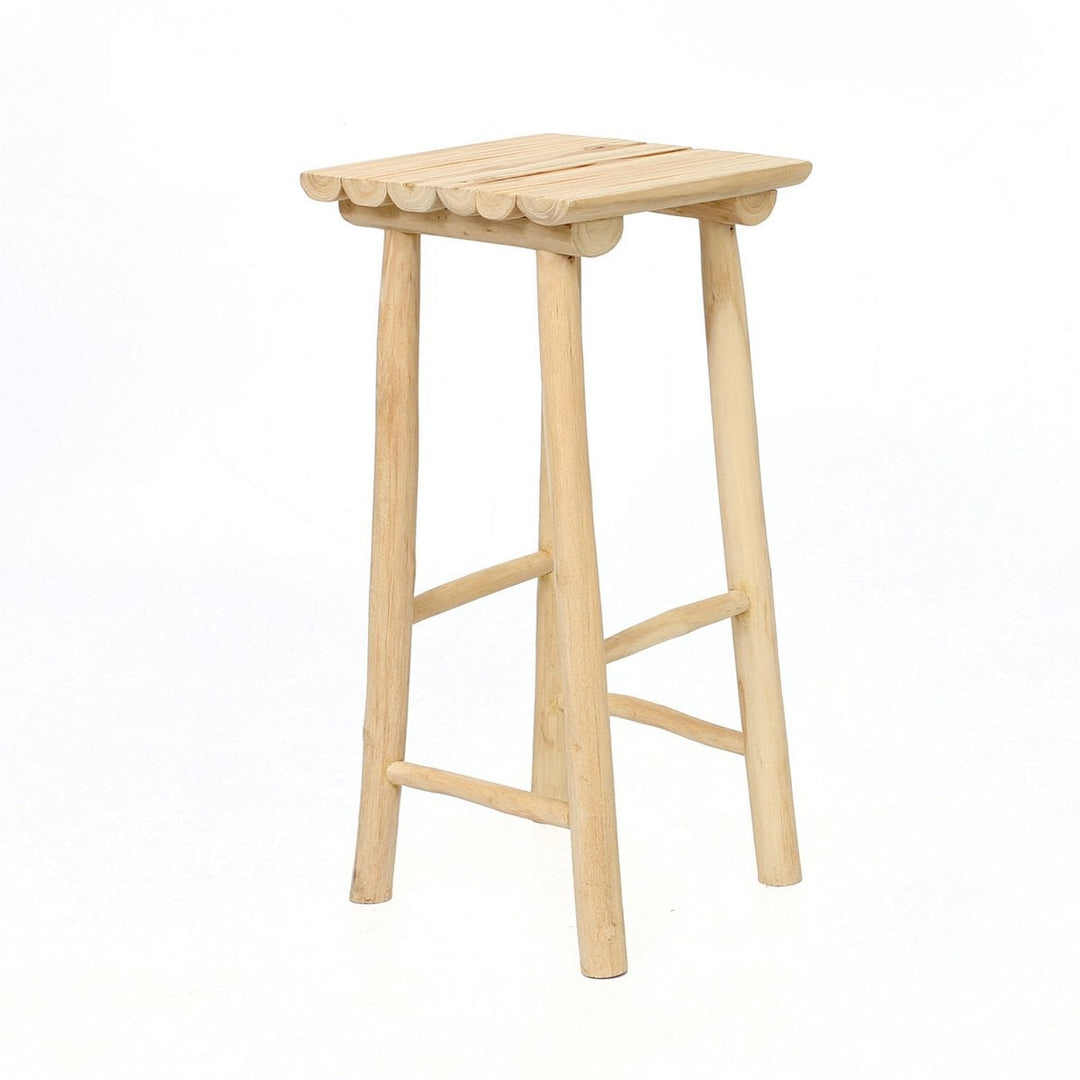 ISLAND Barhocker - Teakholz Natur