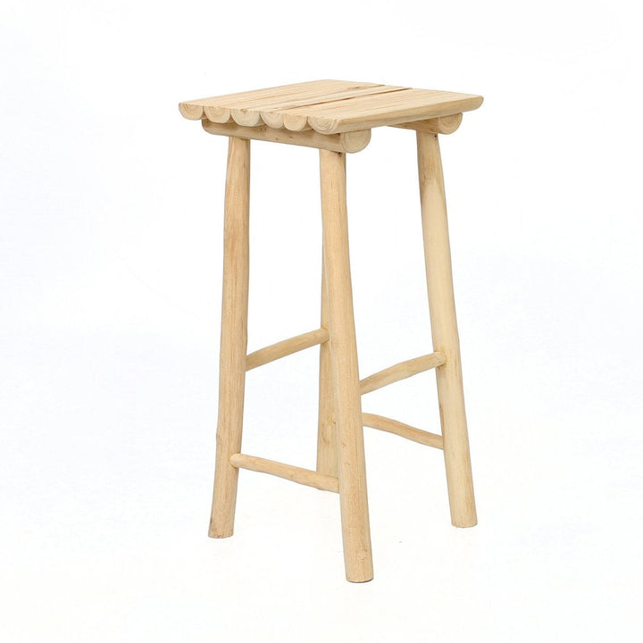 ISLAND Barhocker - Teakholz Natur
