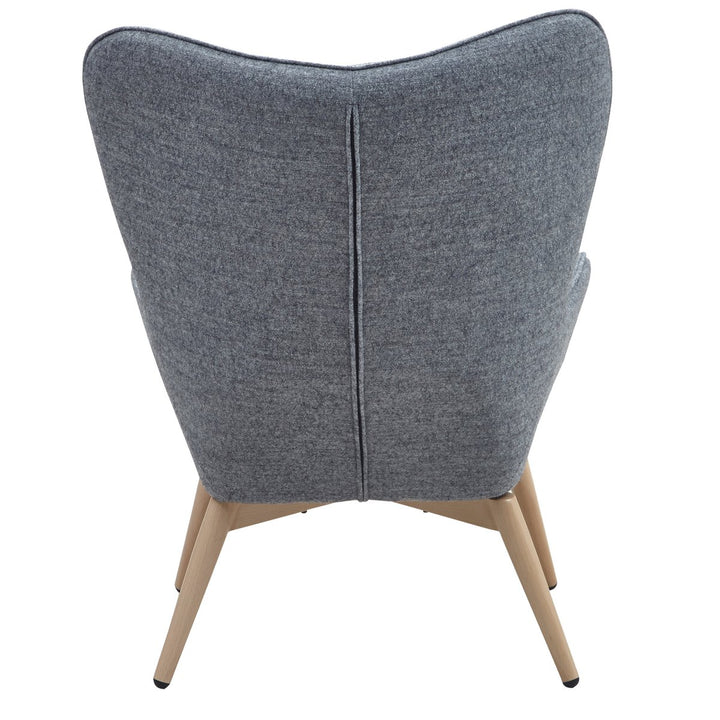 Sessel ANJO - Relaxsessel mit Armlehnen - Grau