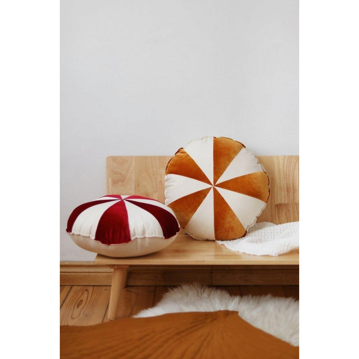 CANDY Patchwork-Kissen / Gold