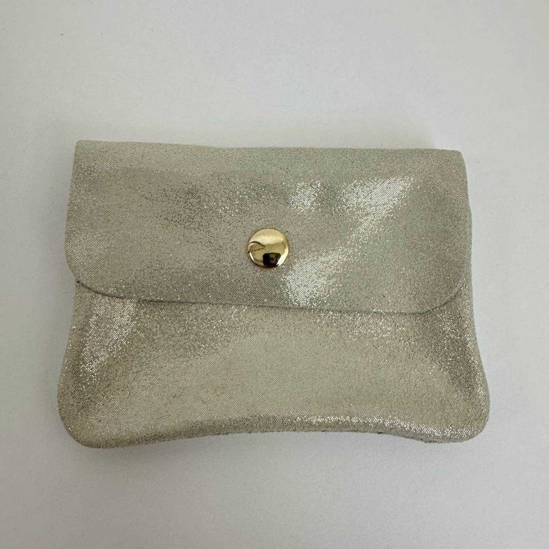 Geldbeutel BLUSH - Minitäschchen - Leder / Wildleder / Metallic