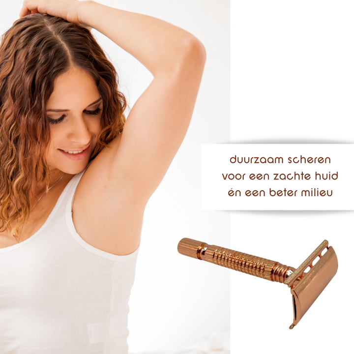 Carebox – Das Rasierpaket – Roségold | Geschenkidee für Männer und Frauen