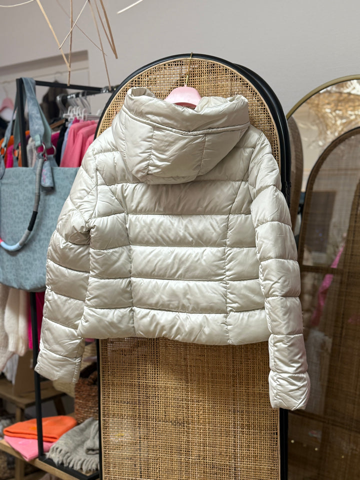 Jacke - Steppjacke - Pufferjacke - kurz, creme - S/M