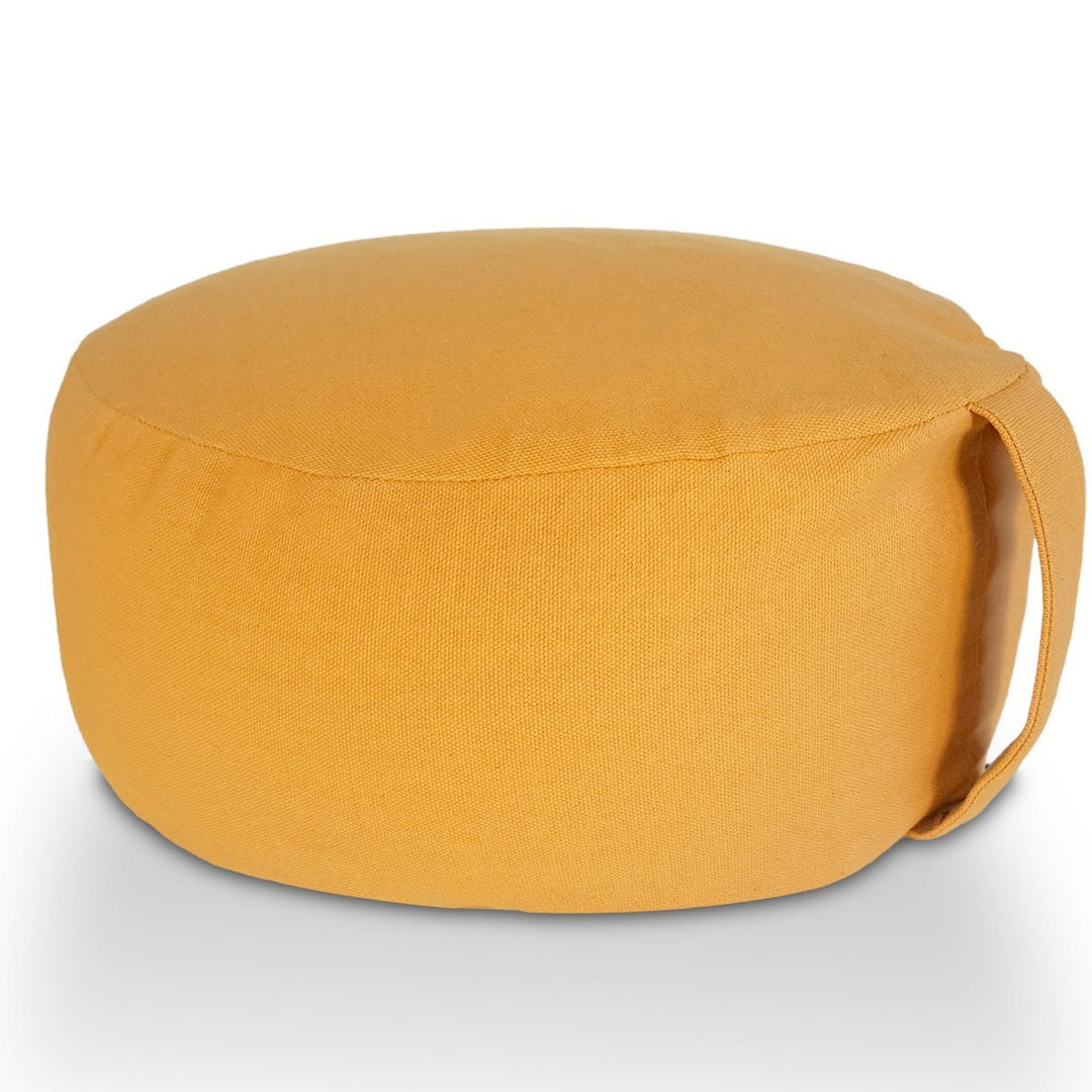 Yogakissen - Meditationskissen - Sitzkissen - Bodenkissen - Lotussitz ø31xH14cm - 2 Farben