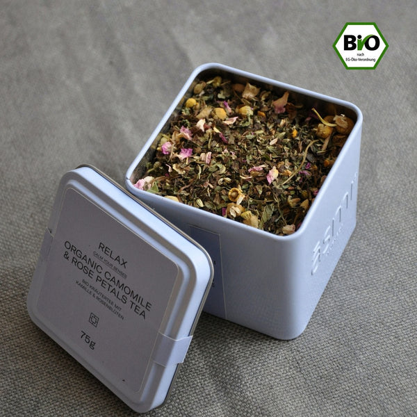 Relax Tee / Roseva Bloom mit Kamille & Rosenblütenblätter