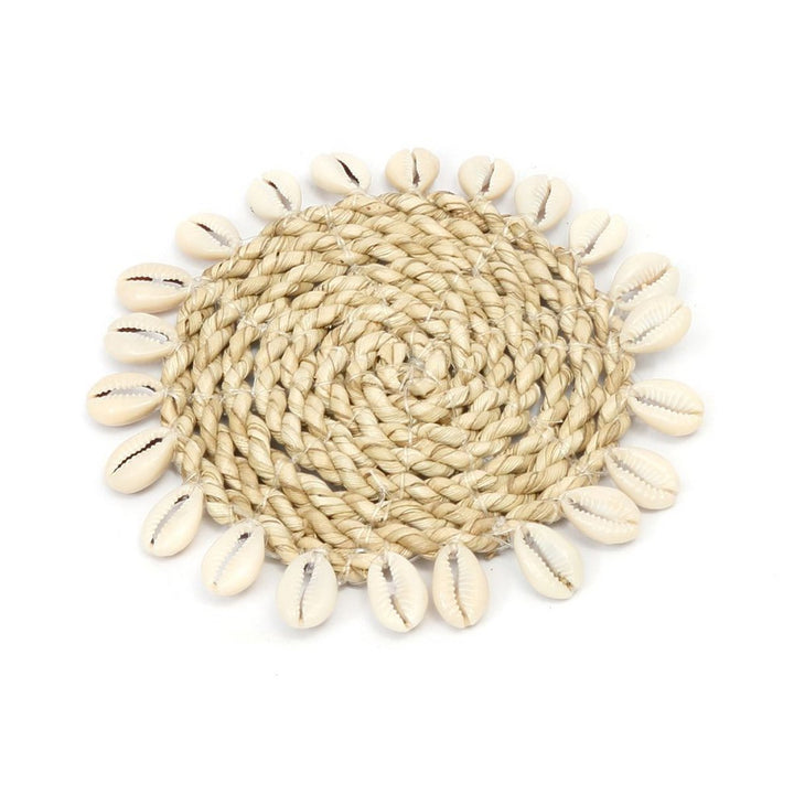 SEAGRASS SHELL Untersetzer - Tischset - Platzset - Tischdeko