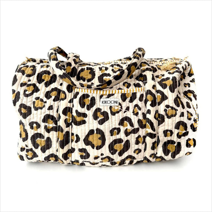 handgemachte große Baumwolltasche OH LEO - Sporttasche - Strandtasche - Wochenendtasche