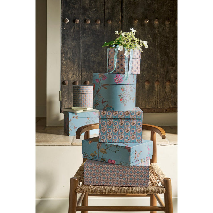 Schachteln BLOOMING TALES - Aufbewahrungsboxen 3er Set
