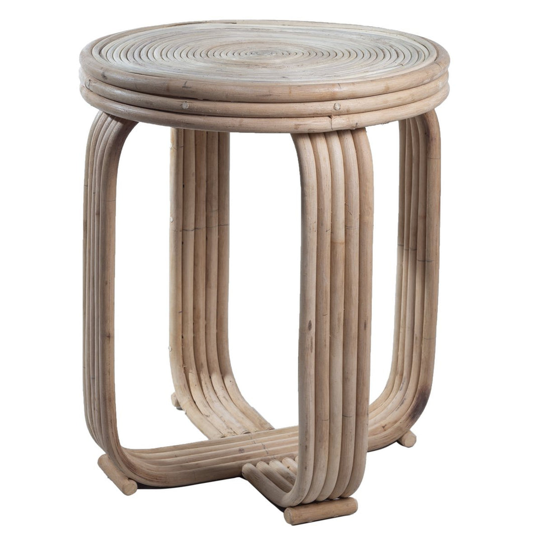 Beistelltisch KANTHI - Handgefertigter Boho Couchtisch - Nachttisch