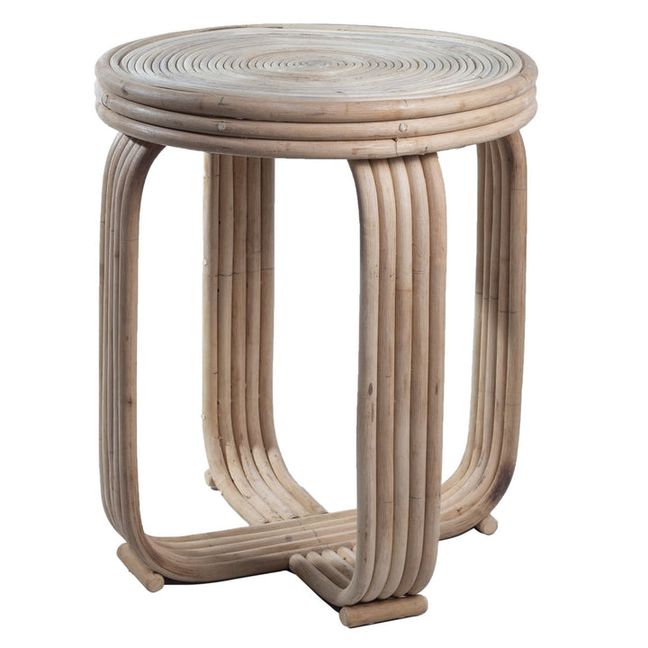 Beistelltisch KANTHI - Handgefertigter Boho Couchtisch - Nachttisch