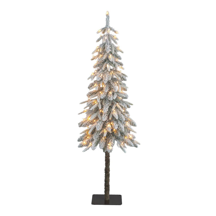 Weihnachtsbaum "Lodge" mit LED-Beleuchtung - verschneit - H155cm