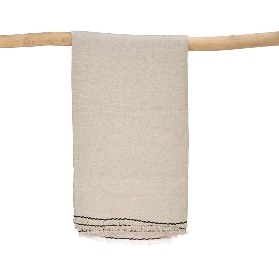 TUSCANY Tischdecke - Leinen Natur 150x250