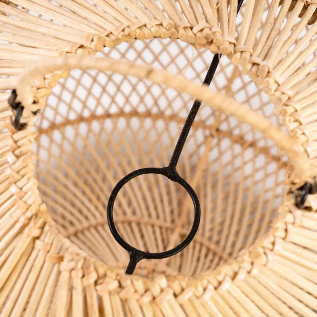 BATU BOLONG Lampenschirm - Bodenlampe - Natur M