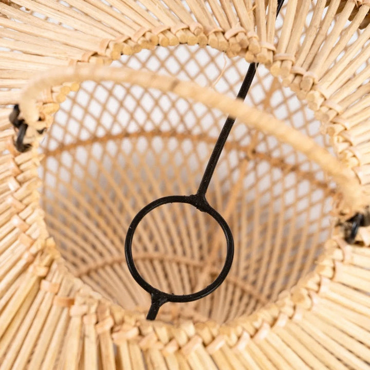 BATU BOLONG Lampenschirm - Bodenlampe - Natur M