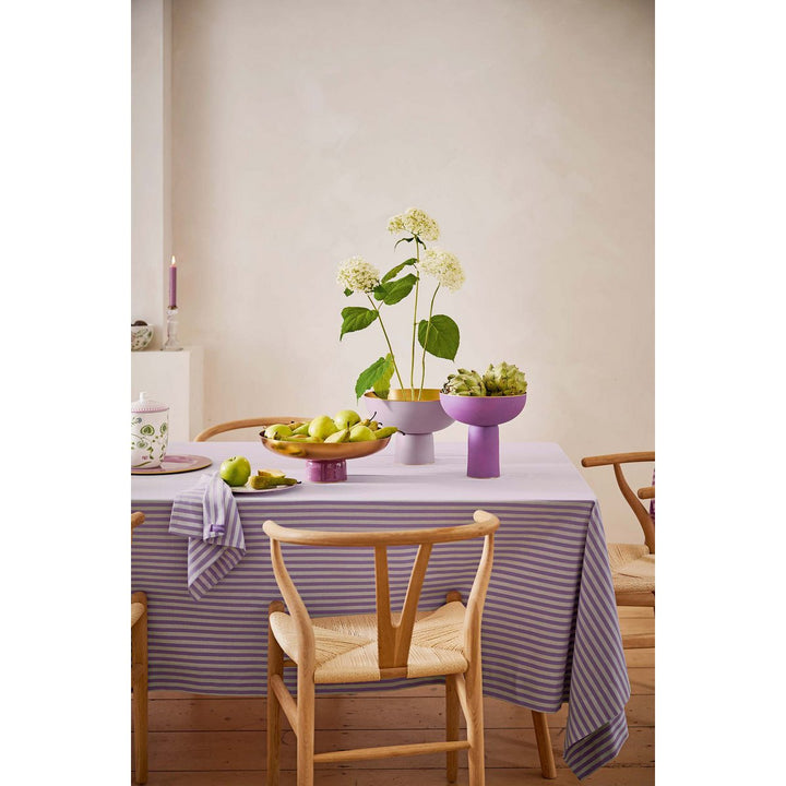 Dekoschale Low Tray Metal LILAC 35cm