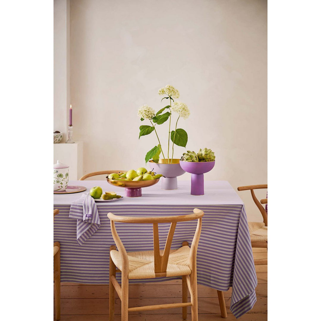 Dekoschale High Tray Metal MATT LILAC 24cm