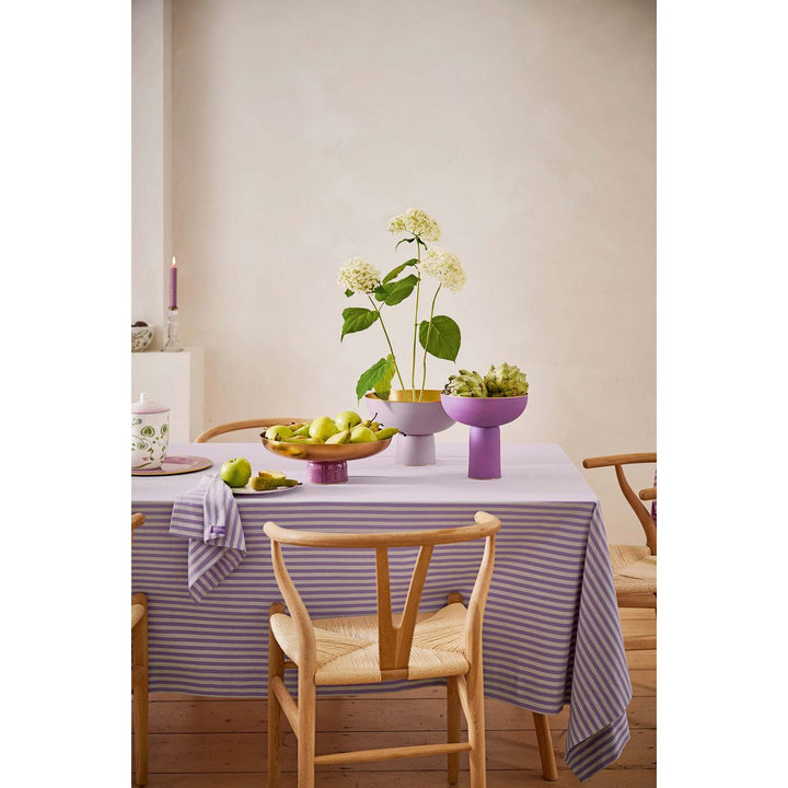 Dekoschale High Tray Metal MATT LILAC 24cm