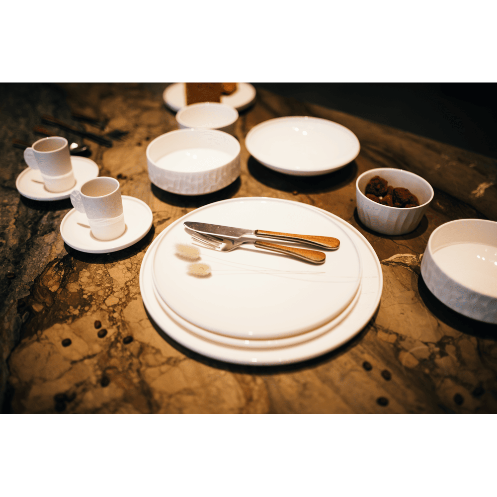 LEGGERO Tasse & Untertasse - Espressotasse Set
